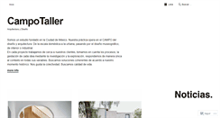Desktop Screenshot of campotaller.com